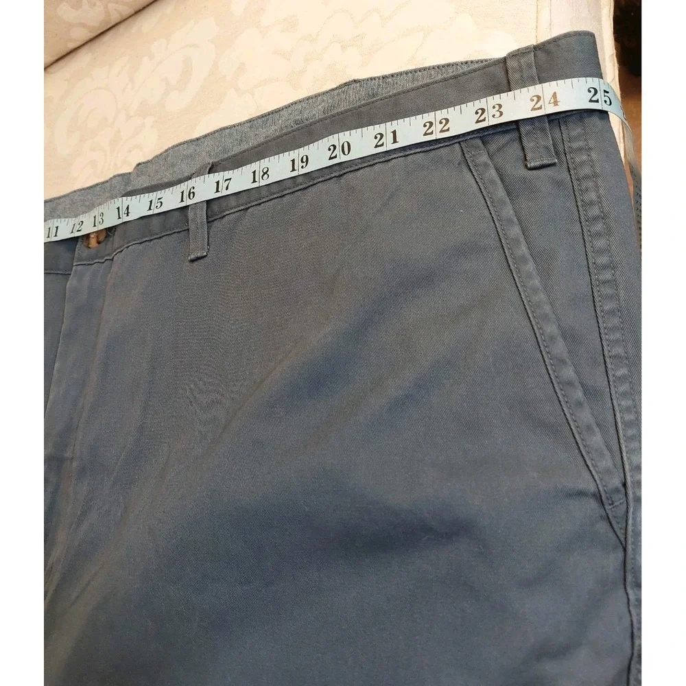 Polo Ralph Lauren Men's Cotton Shorts Big/Tall Blue Flat Front Size 48B $90 NEW!